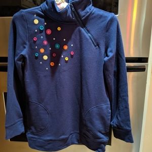 Gymboree New Size 7/8  Blue Pullover
